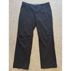 Nike Tiger Woods‎ Collection Mens Golf Pants Black 38x32 TW Logo Performance